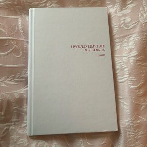 I would leave me if I could poetry book by Halsey